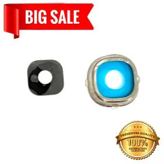 Camera glass Samsung i9500 Galaxy S4/ i9505 Galaxy S4 з рамкою Silver. Фото 5