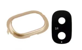 Camera glass Samsung J250 Galaxy J2 2018 з рамкою Gold. Фото 8