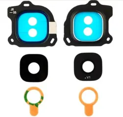 Camera glass Samsung J600 Galaxy J6 2018 з рамкою Black. Фото 7