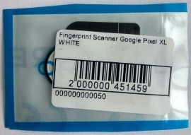 Fingerprint Scanner Google Pixel XL White. Фото 2