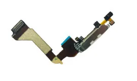 Flat Cable Iphone 4G with charge connector White. Фото 7