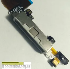 Flat Cable Iphone 4G with charge connector White. Фото 9