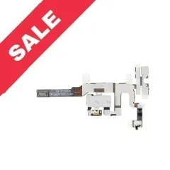 Flat Cable Iphone 4S with HF connector White. Фото 4