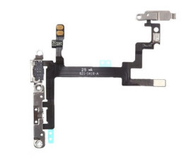 Flat Cable Iphone 5 with a power button and volume range control