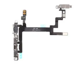 Flat Cable Iphone 5 with a power button and volume range control. Фото 5