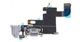 Flat Cable Iphone 6 with charge connector + HF White. Фото 2