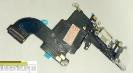 Flat Cable Iphone 6S with charge connector + HF White. Фото 7