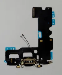 Flat Cable Iphone 7 with charge connector Black. Фото 3