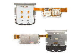 Keypad module Nokia C3-01 with sim and memory connectors Orig