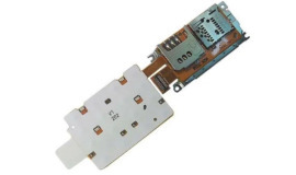 Keypad module Nokia X3-02 with sim and memory connectors