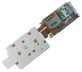 Keypad module Nokia X3-02 with sim and memory connectors Original