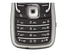 Клавіатура рус.Original Nokia 5500 Black