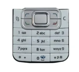 Клавіатура рус.Original Nokia 6120 Classic White. Фото 2