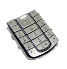 Клавіатура рус.Original Nokia 6230i Silver