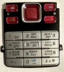 Клавіатура рус.Original Nokia 6300 Red. Фото 3