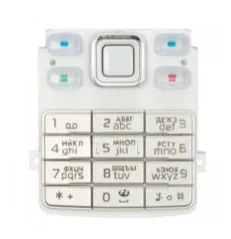 Клавіатура рус.Original Nokia 6300 White. Фото 2