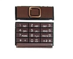 Клавіатура рус.Original Nokia 8800 Arte Sapphire Brown