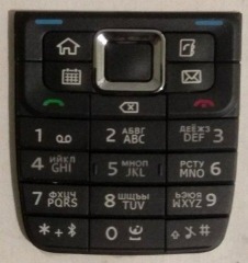 Клавіатура рус.Original Nokia E51 Black