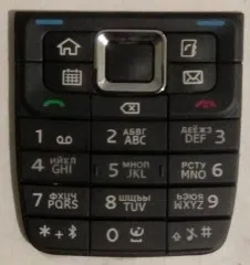 Клавіатура рус.Original Nokia E51 Black. Фото 3