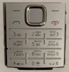 Клавіатура рус.Original Nokia X2-00 Silver. Фото 3