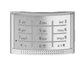 Клавіатура рус.Original Nokia X3-00 Silver. Фото 2