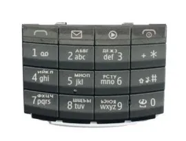 Клавіатура рус.Original Nokia X3-02 Black. Фото 2