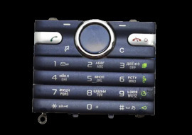 Клавіатура рус.Original Sony Ericsson S312 Blue