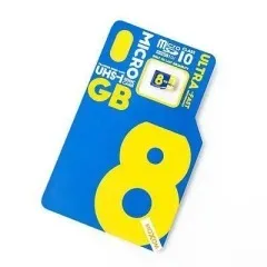 Memory Card MicroSDHC 8Gb Class 10 Moxom