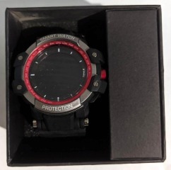 Smart Watch Silver-Red. Фото 4