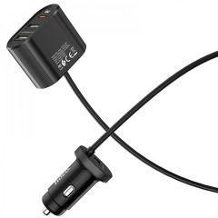 Азп Hoco Z35 (3Usb/Type-C) Black