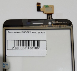 Touchscreen Doogee X60L Black. Фото 4