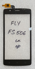 Touchscreen Fly FS506 Black. Фото 3