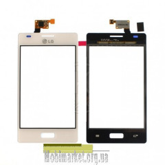 Touchscreen LG E610/E612 White. Фото 3