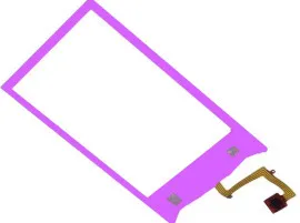 Touchscreen LG GT540 Original Rose. Фото 3