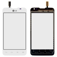 Touchscreen LG L65 D285 без кнопки White. Фото 2