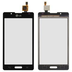 Touchscreen LG P713/P710 L7 II Original Black. Фото 2