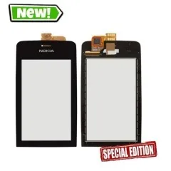 Touchscreen Nokia 308 Asha Black. Фото 5