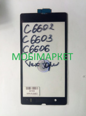 Touchscreen Sony Z C6602/C6603 Black. Фото 3