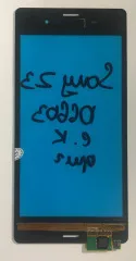 Touchscreen Sony Z3 D6603 Black. Фото 6