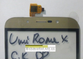 Touchscreen Umi Rome X/Bravis A553 Gold. Фото 4