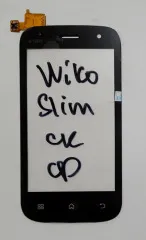 Touchscreen Wiko Slim Black. Фото 5