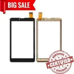 Touchscreen планшет 184х104 шлейф зліва зверху ZYD070-237-V1 Black. Фото 4