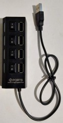 Usb Hub CQT-017/M4 НА 4 з виключателем