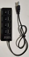 Usb Hub CQT-017/M4 НА 4 з виключателем. Фото 5