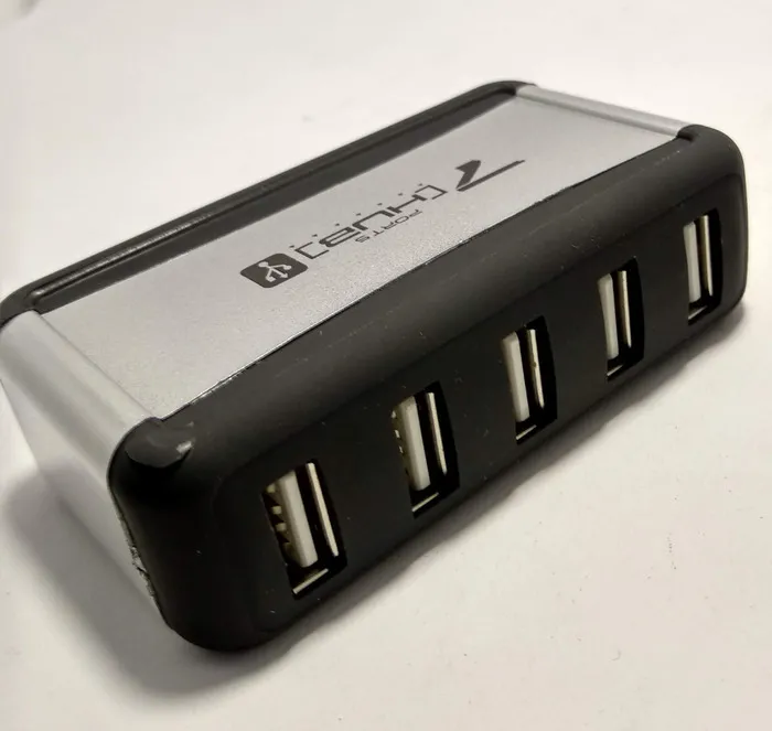 Usb Hub НА 7 портів + адаптер. Фото 5