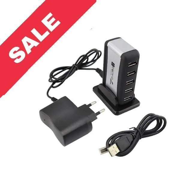 Usb Hub НА 7 портів + адаптер. Фото 7
