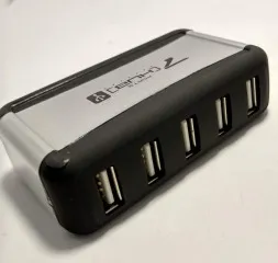 Usb Hub НА 7 портів + адаптер. Фото 5