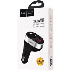 Авторозгалужувач 1 гнiздо 2Usb Hoco Z29 (Тестер). Фото 8