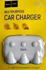 Авторозгалужувач 3 гнiзда 2Usb Hoco C1. Фото 11