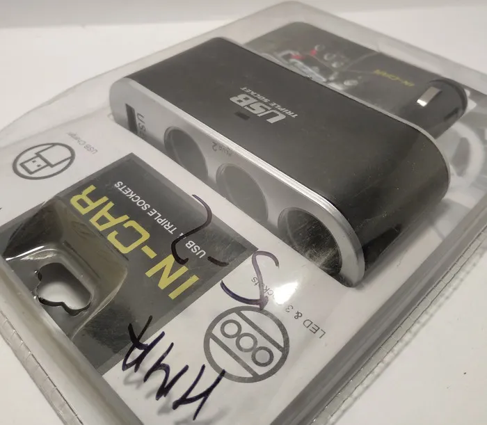 Авторозгалужувач на 3 гнізда + USB WF-0100. Фото 11